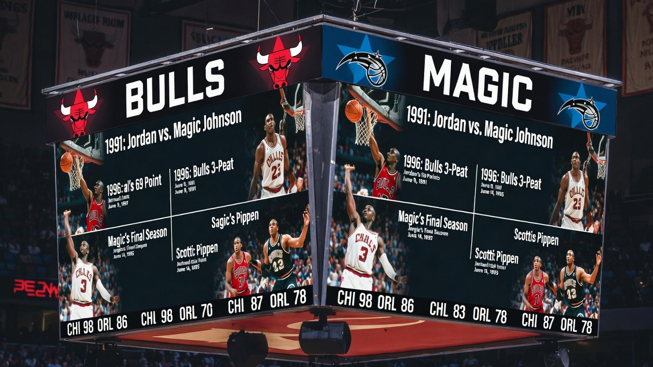 The Complete Chicago Bulls vs Orlando Magic Timeline: A Rivalry of Legends and Rising Stars