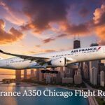 Air France A350 Chicago Flight Return
