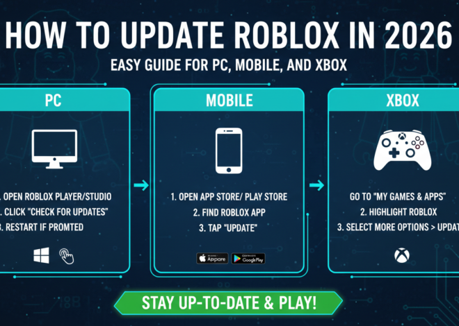 How to Update Roblox in 2026: Easy Guide for PC, Mobile, and Xbox
